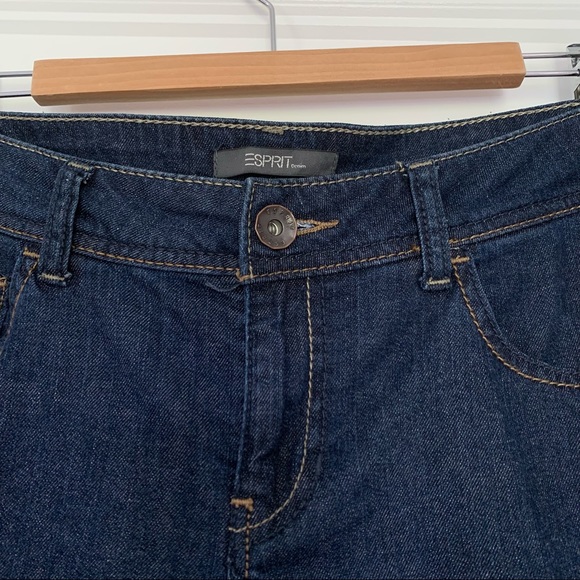 Esprit - Denim Tube Dark Wash Skinny Jeans - Size 32 - Picture 4 of 14